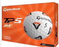 $50.00 TaylorMade 2021 TP5 PIX Golf Balls 12-Pack