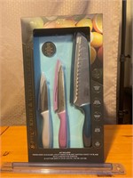 New Thyme & Table 8 piece knife & cutting mat set
