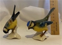 2 Porcelain Birds