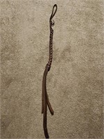 Leather Quirt / Riding Crop / Whip