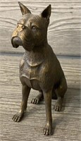 Brass Dog Paper Weight