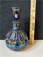 Fenton Carnival Glass Vase 9.5"