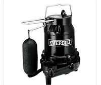 Everbilt sump pump 3/4 HP