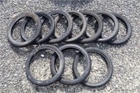 Lot of 10 new 16" moped tires