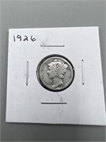 1926 Mercury Silver Dime