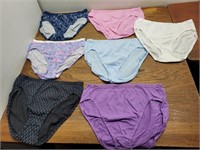 NEW Hanes 7 Ladies Bikini Underwear Size L