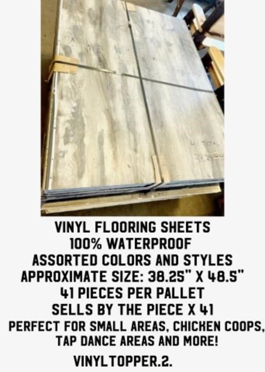 Vinyl Flooring Sheets x 41*