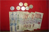 Foreign Italian Lire Currency & Coins (Euros)
