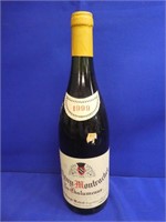 Collectible Puligay Montrochet 750 Ml Sealed