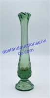 Mini Fenton Swung Glass Vase (7.5”)