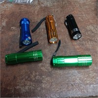 5 LED Flashlights