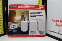 New Remote control indoor outlet set