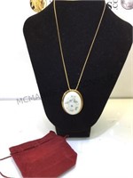 Vintage Lenox (windsong)  pendant necklace