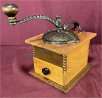 Antique coffee grinder