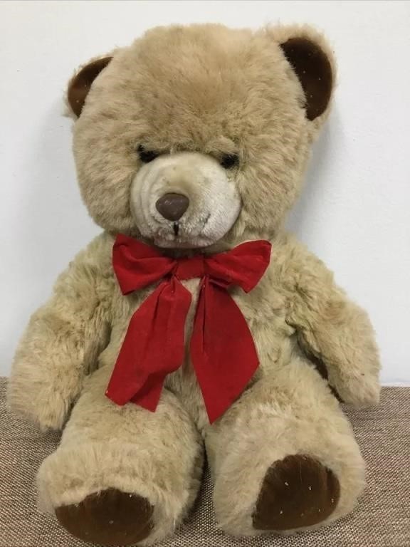America Wego Vintage Teddy Bear Brown 16" S