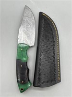 Hand Forged Damascus Steel Full Tang Knife