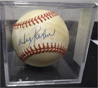Autographed Wes Parker Baseball