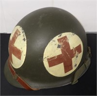 World War 2 Army Medic Helmet
