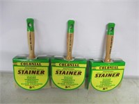 3pc New 5" Staining Brushes