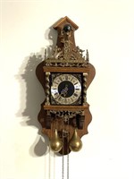 Vintage Dutch Warmink 8 Day Clock
