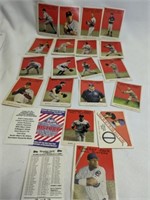 18 Cracker Jack Baseball Cards, Made by Topps