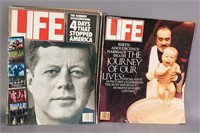 (2) Life Magazines