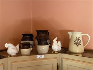 Assorted Stoneware Collectibles