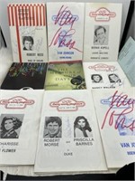 Signed programs and more.