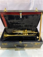 Brass Trumpet in case