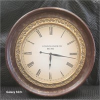 Bombay wall clock, 35"diam.