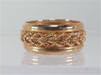 14K ROSE GOLD RING