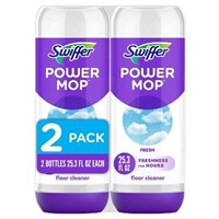 4Ct Swiffer Fresh Power Mop Cleaning Solution