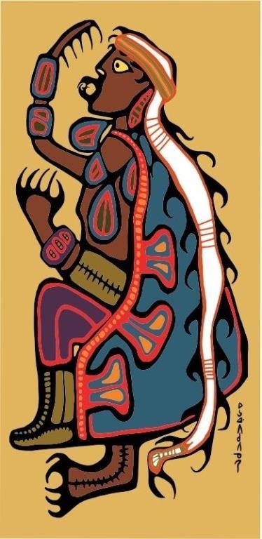 Norval Morrisseau - "Interdependence of Power & L