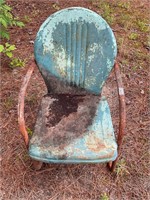 Vintage metal chair