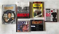 6 misc Rocky CDs Books