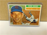 1956 Topps Donald Hoak #335 Baseball Card