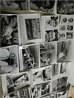 Vintage assorted 8 by 10 photos/proofs and more