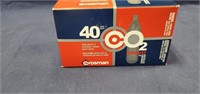 Box of 40 Crosman CO2 Cartridges