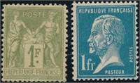 FRANCE #84 & #194 MINT FINE-VF H/NH