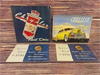 1940s & 50s Automotive Dealership Brochures