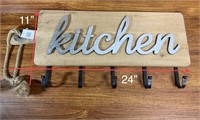 Kitchen Decor w. 5 Hooks