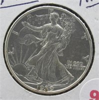 1939-D Walking Liberty Silver Half Dollar.