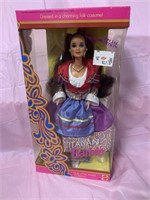 1992 DOLLS OF THE WORLD ITALIAN BARBIE COLLECTOR .