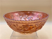 Imperial Glass Marigold Rose Bowl