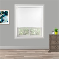 100 Blackout Window Roller Blinds, 57" x to 80"
