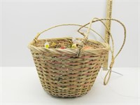 Hanging baskets w/ Crafts