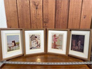 Framed art By Bruno Piglhein and others