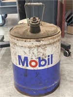Mobil Metal 5-Gal Can