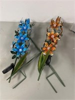 New set of 2 Hyacinth Flower Decorative Gardening