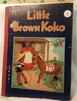 Little Brown Koko book copyright 1951 hardback